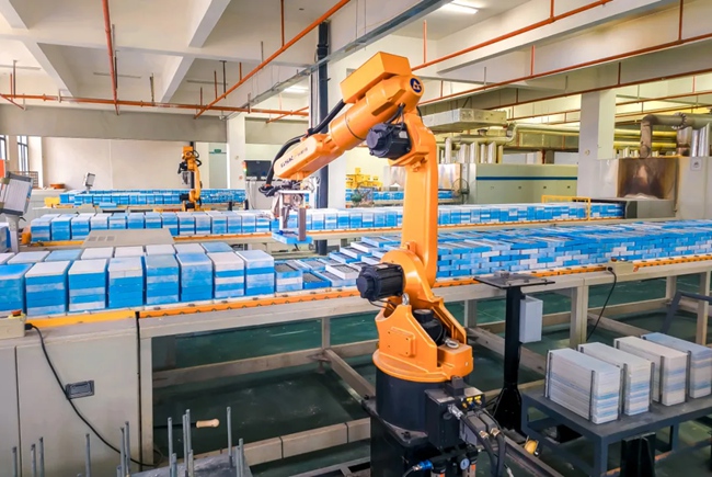 瑞升電子公司生產(chǎn)線