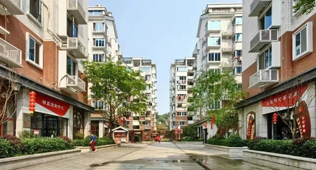 臺江區(qū)蒼霞新城老舊小區(qū)改造項目。福州市住建局供圖