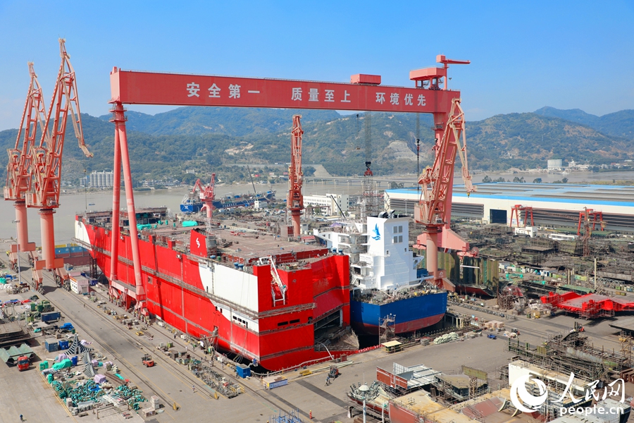 馬尾造船是中國(guó)近代造船業(yè)的基地、近代工業(yè)的發(fā)祥地。人民網(wǎng) 李唯一攝