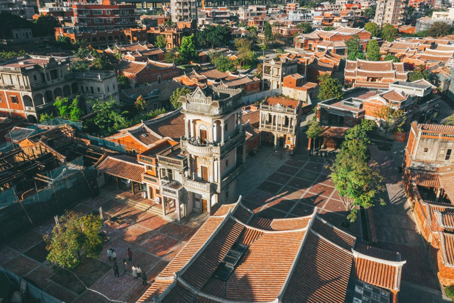 梧林村傳統(tǒng)古建筑群。晉江市委網(wǎng)信辦供圖