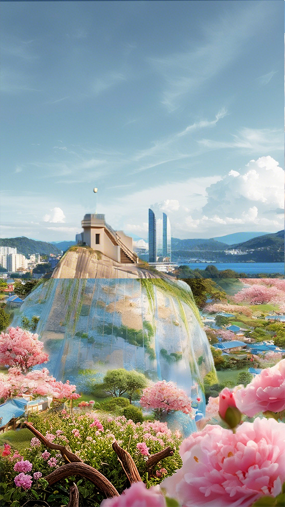 AI生圖·廈門日光巖(拼版圖片)