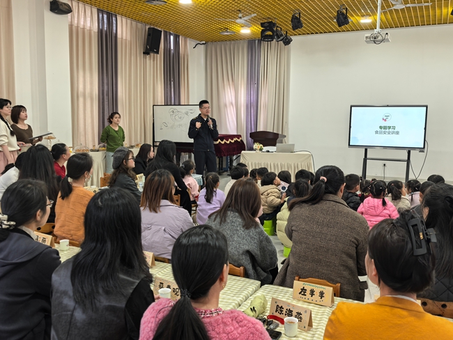 培訓(xùn)現(xiàn)場。翔安區(qū)市場監(jiān)管局供圖