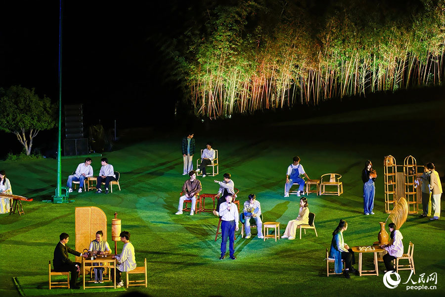 《點綠成金》節(jié)目現(xiàn)場圖。人民網(wǎng) 李唯一攝