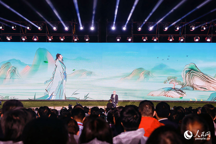 張建光在現(xiàn)場分享。人民網(wǎng) 李唯一攝