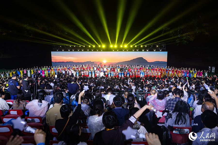 “何以中國·閩山閩水物華新”網(wǎng)絡(luò)主題宣傳活動現(xiàn)場。人民網(wǎng) 李唯一攝