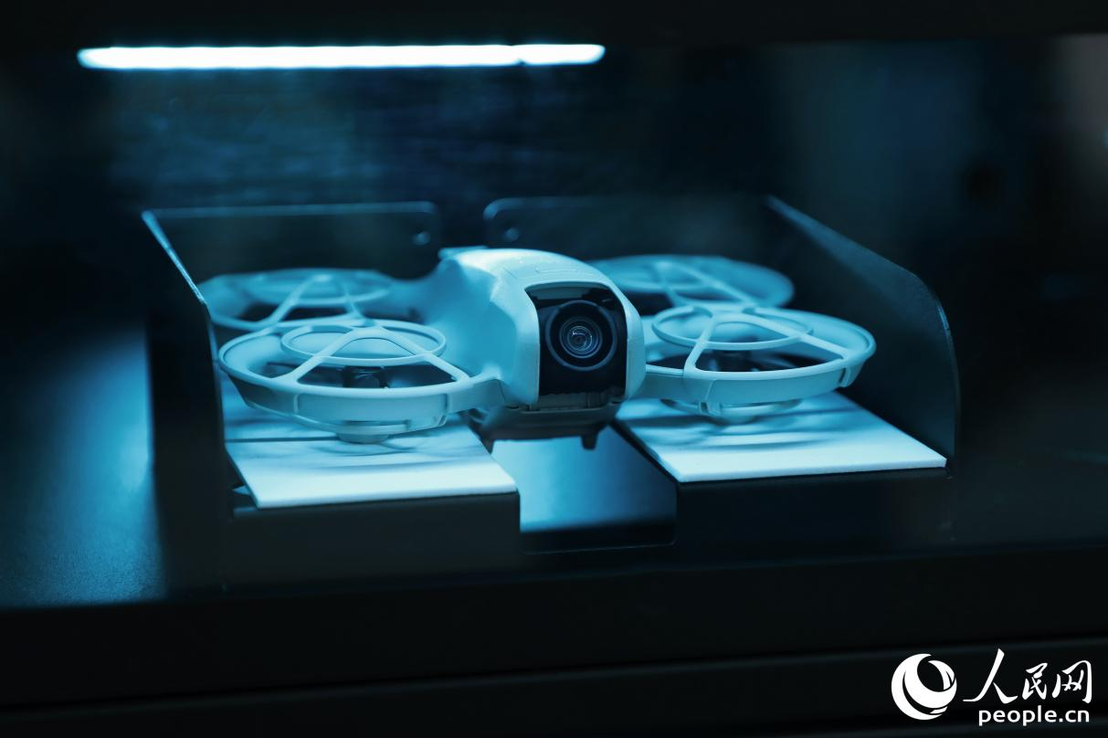 共享無人機。人民網(wǎng) 李唯一攝