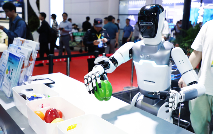 機器人“組團”來參展