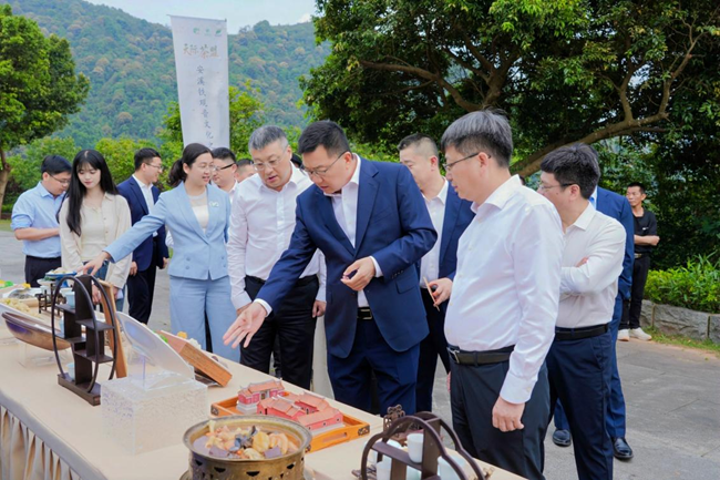 現(xiàn)場沉浸式體驗安溪茶文化。安溪縣委宣傳部供圖