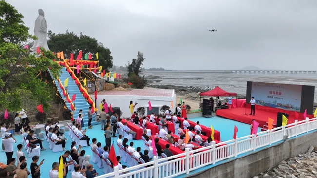 瑯山鄭和廣場揭幕現(xiàn)場