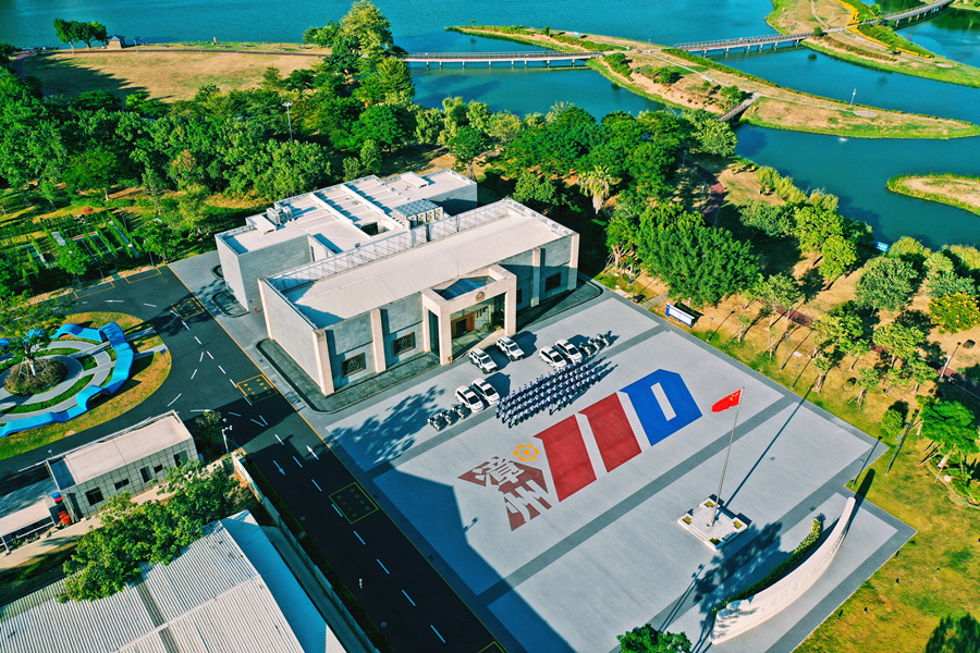 “漳州110”基地。漳州市公安局供圖
