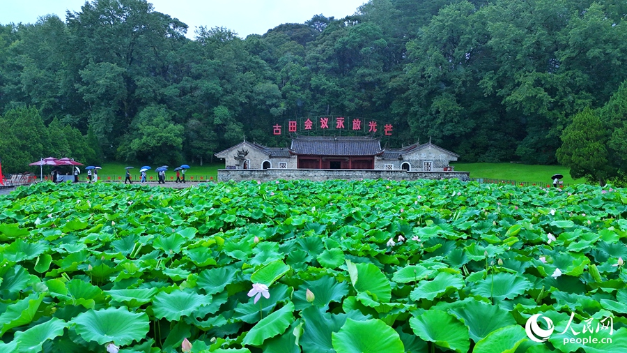 古田會議會址。人民網(wǎng) 李昌乾攝