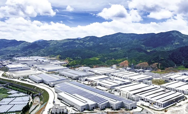 周寧縣不銹鋼深加工產(chǎn)業(yè)園。王志凌攝