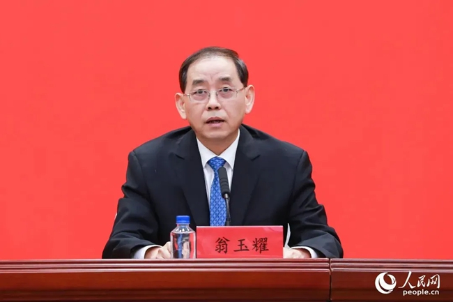 翁玉耀（資料圖）。人民網 陳永整攝