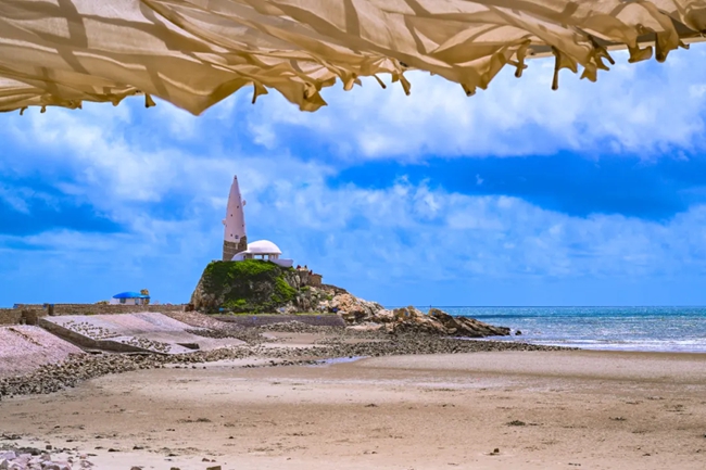 下沙海濱度假村。姜亮攝