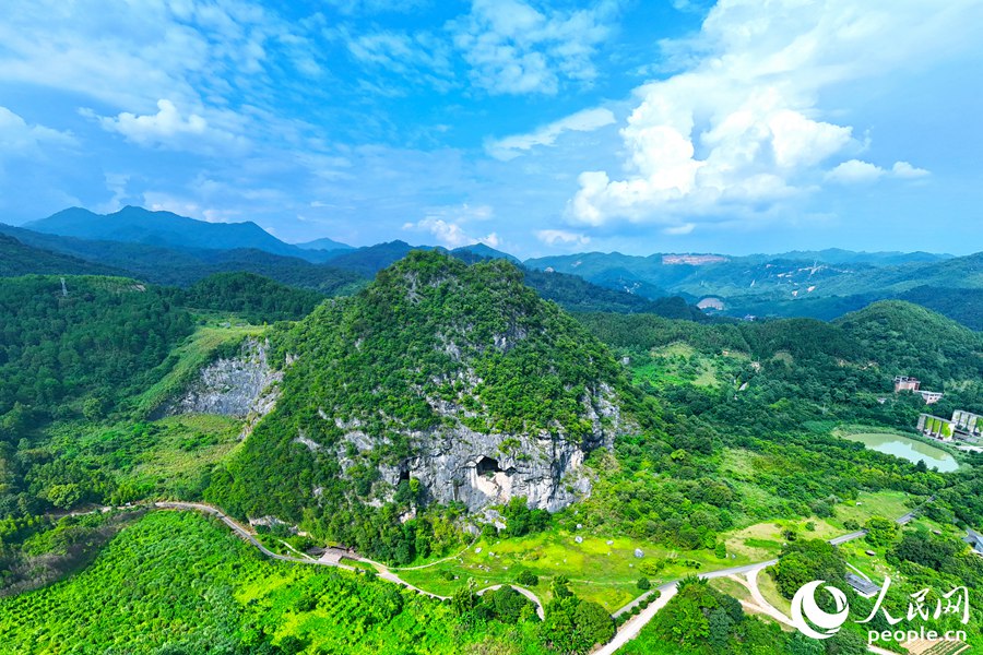 三明市萬壽巖國家考古遺址公園。人民網 李昌乾攝