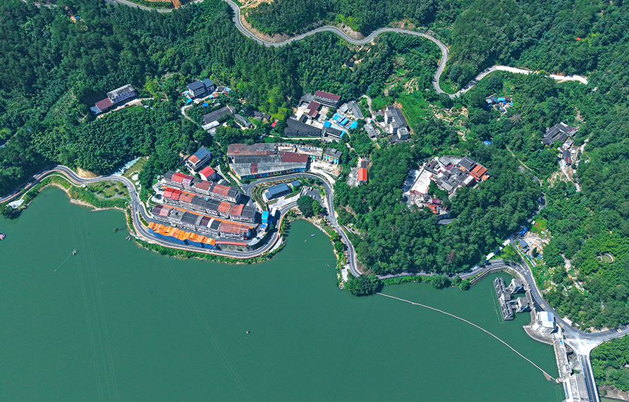 航拍尤溪大瀨坂自然村