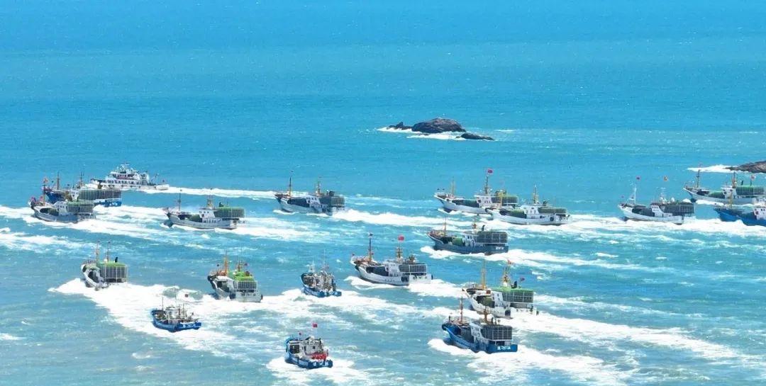 開(kāi)漁儀式現(xiàn)場(chǎng)