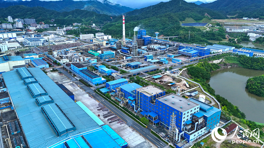 紫金銅業(yè)。人民網(wǎng) 李昌乾攝