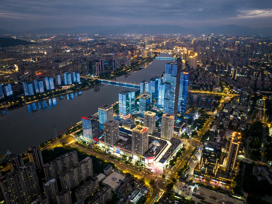 福州市臺江區(qū)金融街。葉民民攝