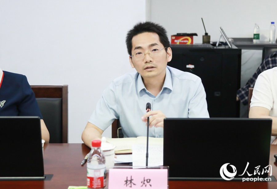 福州市軟件園黨工委委員、管委會副主任林熾。