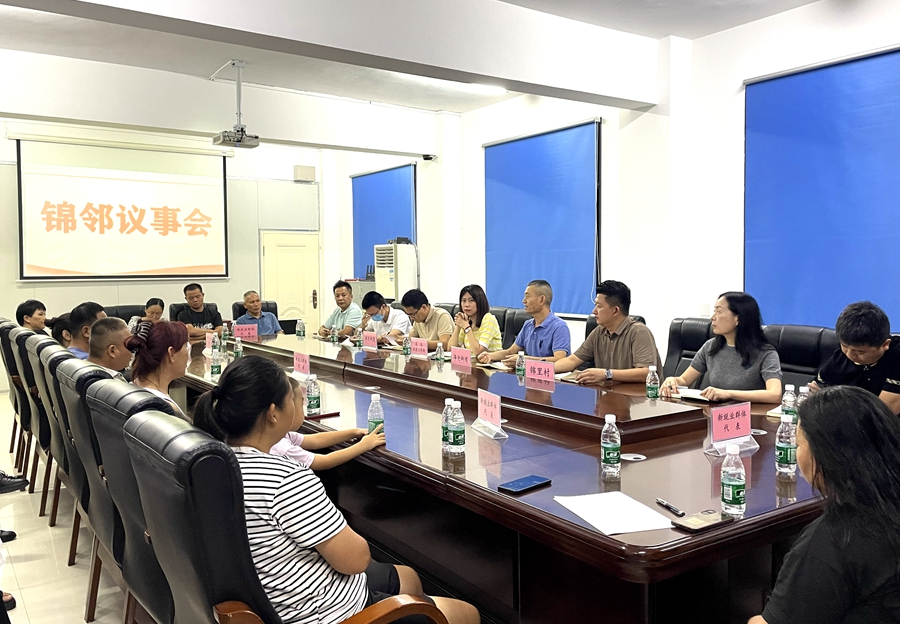 錦鄰議事會(huì)。錦里村委會(huì)供圖