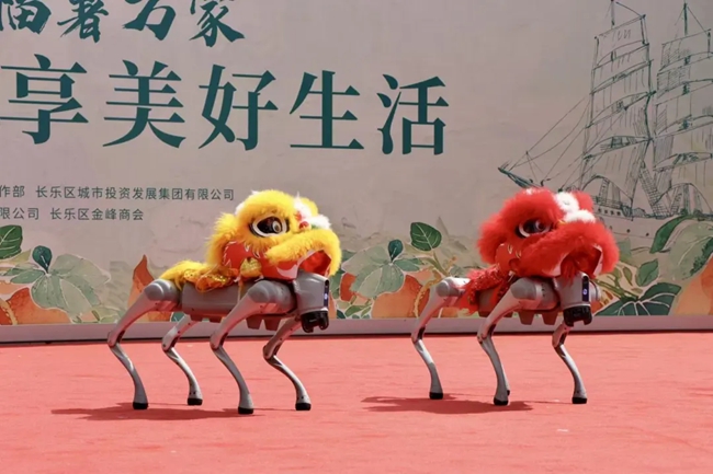 機(jī)器狗表演