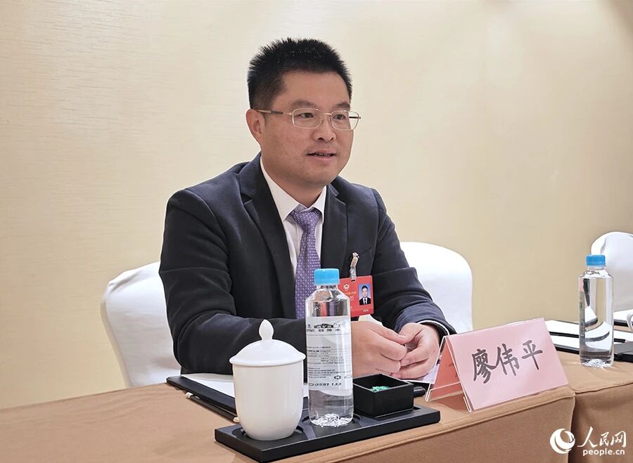 廖偉平（資料圖）。人民網(wǎng) 黃東儀攝