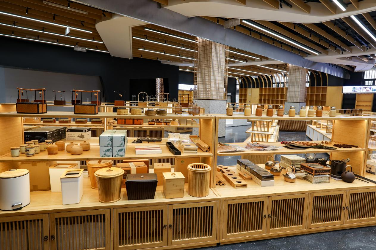 邵武市竹制產(chǎn)品展示空間。鄧賢龍攝