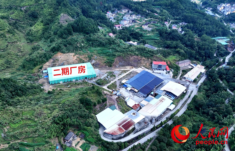 城坤公司廠區(qū)航拍圖（攝于2025年9月25日）。人民網(wǎng)記者 李昌乾攝