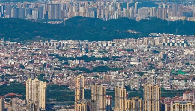 遠(yuǎn)眺泉州古城。陳起拓?cái)z