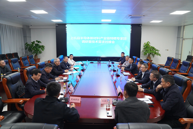 上杭縣半導(dǎo)體新材料產(chǎn)業(yè)鏈特聘專家團(tuán)團(tuán)長王鋼院士一行深入重點企業(yè)開展專題調(diào)研和技術(shù)需求對接