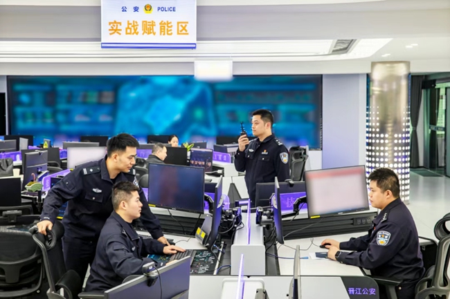 晉江市公安局執(zhí)法監(jiān)督管理中心工作日常