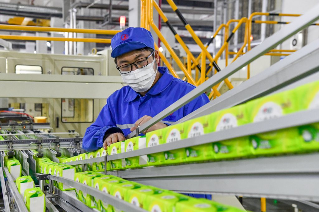 恒安集團生產(chǎn)車間