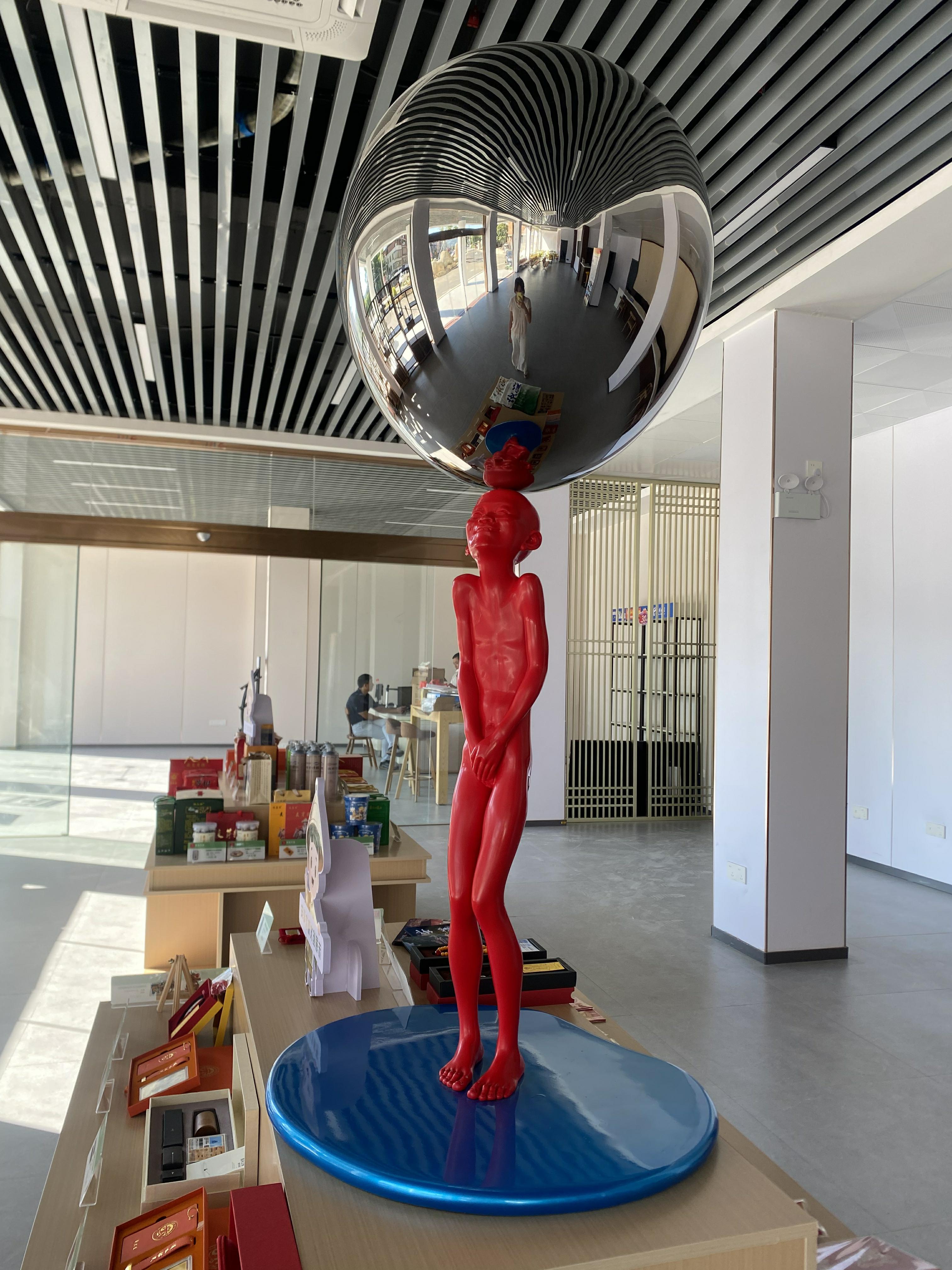 金谷溪岸游客服務(wù)中心上新的安溪文創(chuàng)產(chǎn)品