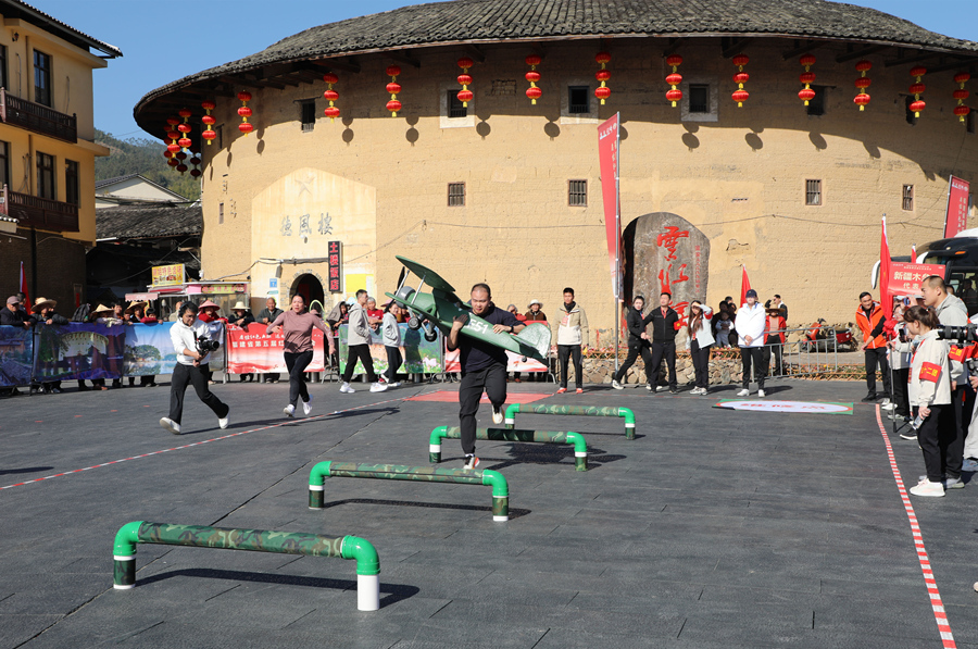 比賽現(xiàn)場。張志偉攝