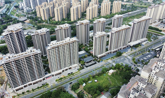 龍巖觀唐映月小區(qū)實景圖