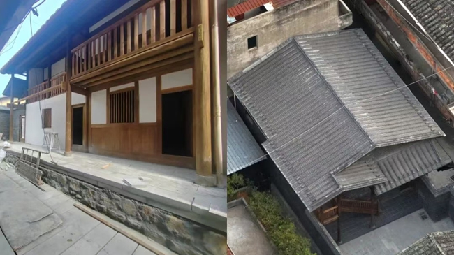 古厝修繕后