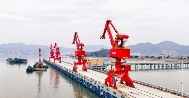 福州（連江）國家遠(yuǎn)洋漁業(yè)基地。連江縣融媒體中心供圖