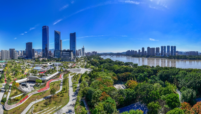 “福州藍”已成為福建省生態(tài)建設的一張燙金名片。