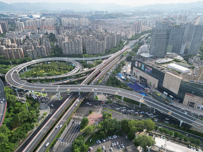 尤溪洲南立交改造工程通車