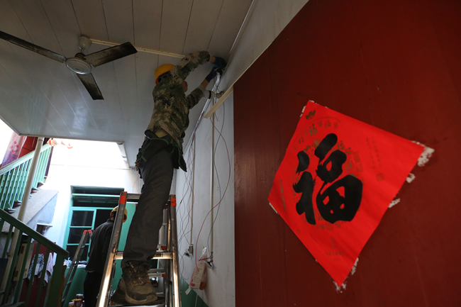 施工改造現(xiàn)場