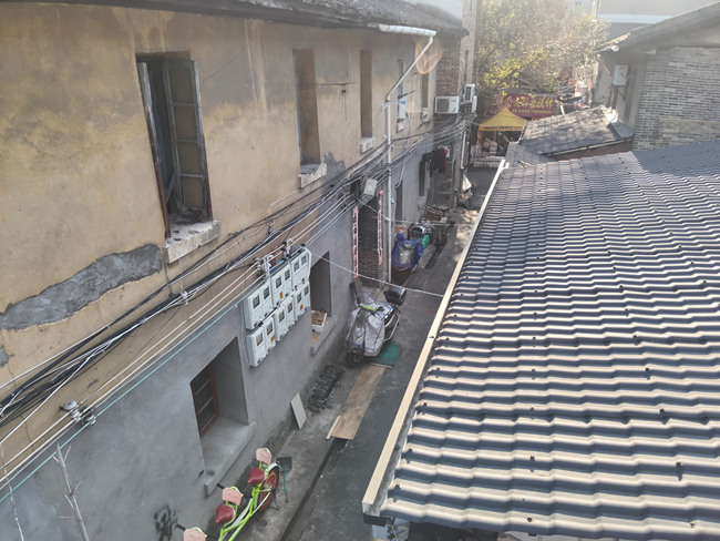 電線改造后的房屋