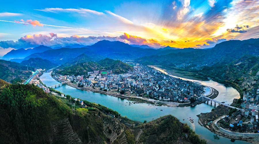 大樟溪穿城而過(guò)。福州市水利局供圖